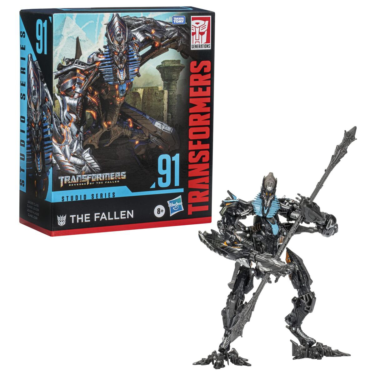 TRANSFORMERS - THE FALLEN ARTICULATED FIGURE (3.5 INCH) - REVANGE OF ...