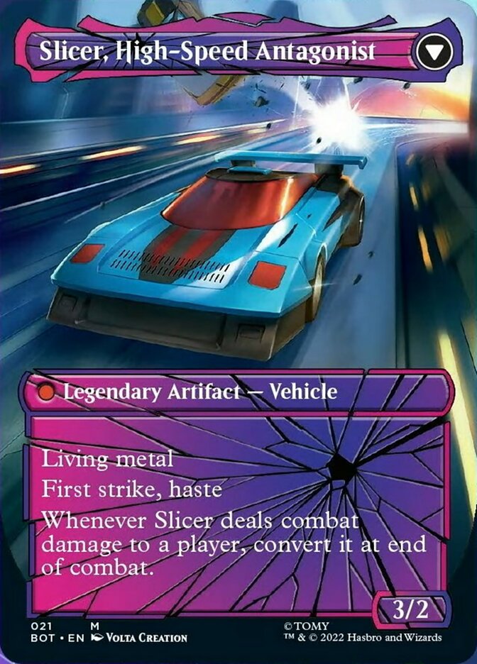 Transformers -  Slicer, Hired Muscle // Slicer, High-Speed Antagonist