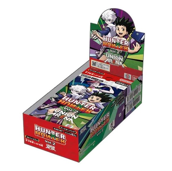 UNION ARENA -  EXTRA BOOSTER PACK (P8/B12) (JAPANESE) BT03 -  HUNTER X HUNTER