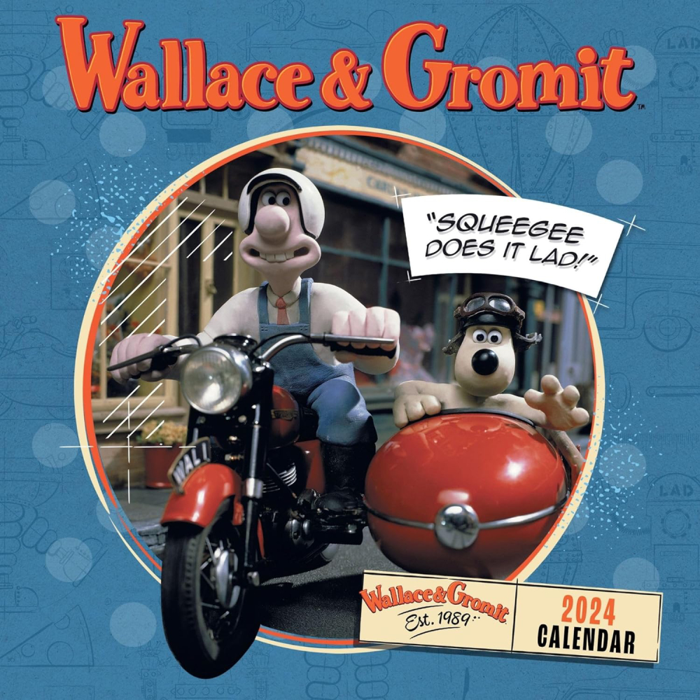 WALLACE & GROMIT OFFICIAL 2025 CALENDAR