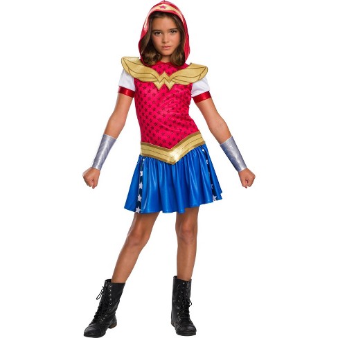 Wonder Woman Hoodie Dress Costume Child Girls 3 Years To 12 Years Superheroes Shop with afterpay on eligible items. wonder woman hoodie dress costume child