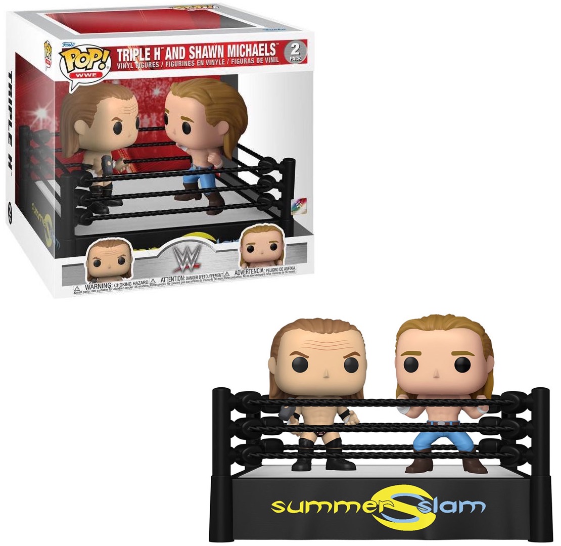 WWE -  POP! VINYL FIGURE OF TRIPLE H AND SHAWN MICHAELS (4 INCH)