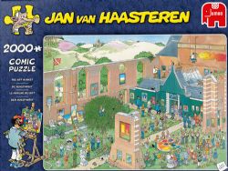 -JUMBO -  THE ART MARKET (2000 PIECES) -  JAN VAN HAASTEREN