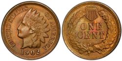 1-CENT -  1902 1-CENT (AG) -  PIÈCES DES ÉTATS-UNIS 1902