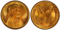 1-CENT -  1909 1-CENT, NO V.D.B -  1909 UNITED STATES COINS