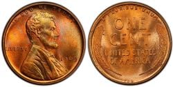 1-CENT -  1909 1-CENT, V.D.B & DOUBLED OBVERSE -  1909 UNITED STATES COINS