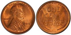 1-CENT -  1912 1-CENT -  1912 UNITED STATES COINS
