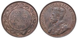 1-CENT -  1913 1-CENT -  1913 CANADIAN COINS