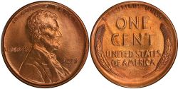 1-CENT -  1913-S 1-CENT -  1913 UNITED STATES COINS