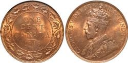 1-CENT -  1916 1-CENT -  1916 CANADIAN COINS