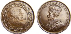 1-CENT -  1919 1-CENT -  1919 CANADIAN COINS