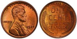 1-CENT -  1924 1-CENT -  1924 UNITED STATES COINS