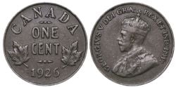 1-CENT -  1926 1-CENT -  1926 CANADIAN COINS