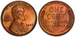 1-CENT -  1926 1-CENT -  1926 UNITED STATES COINS