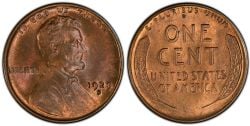 1-CENT -  1929-S 1-CENT -  1929 UNITED STATES COINS