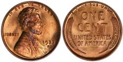 1-CENT -  1933-D 1-CENT -  1933 UNITED STATES COINS