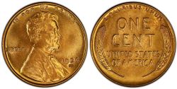 1-CENT -  1936-S 1-CENT (EF) -  1936 UNITED STATES COINS