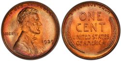 1-CENT -  1939 1-CENT -  1939 UNITED STATES COINS