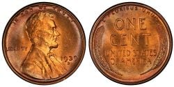 1-CENT -  1939-D 1-CENT -  1939 UNITED STATES COINS