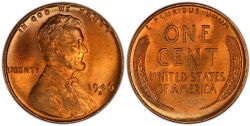 1-CENT -  1946-D 1-CENT -  1946 UNITED STATES COINS