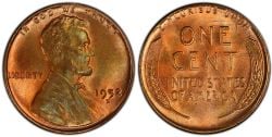 1-CENT -  1952-D 1-CENT -  1952 UNITED STATES COINS