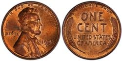 1-CENT -  1956 1-CENT, D-OVER-D -  1956 UNITED STATES COINS