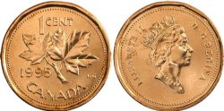 1-CENT -  1995 1-CENT (BU) -  1995 CANADIAN COINS