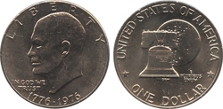 1 DOLLAR -  1976 1-DOLLAR -  1976 UNITED STATES COINS