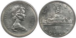 1-DOLLAR -  1976 1-DOLLAR DETACHED JEWELS (PL) -  PIÈCES DU CANADA 1976
