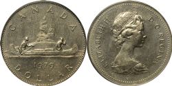 1-DOLLAR -  1979 1-DOLLAR -  1979 CANADIAN COINS