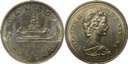 1-DOLLAR -  1986 1-DOLLAR -  1986 CANADIAN COINS
