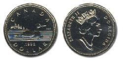 1-DOLLAR -  1998 1-DOLLAR -  1998 CANADIAN COINS