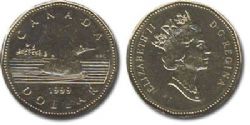 1-DOLLAR -  1999 1-DOLLAR -  1999 CANADIAN COINS