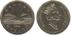1-DOLLAR -  1999 1-DOLLAR (SPECIMEN) -  PIECE DU CANADA 1999