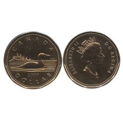 1-DOLLAR -  2000 1-DOLLAR - PROOF-LIKE (PL) -  2000 CANADIAN COINS