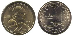 1 DOLLAR -  2000 