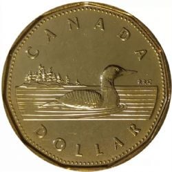 1-DOLLAR -  2002 1-DOLLAR - BRILLANT UNCIRCULATED (BU) -  2002 CANADIAN COINS