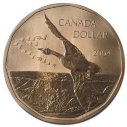1-DOLLAR -  2004 1-DOLLAR - CANADA GOOSE (SP) -  2004 CANADIAN COINS