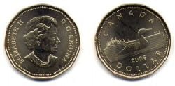 1-DOLLAR -  2006 1-DOLLAR REGULAR (CIRCULATED) -  2006 CANADIAN COINS