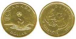 1-DOLLAR -  2012 1-DOLLAR - LUCKY LOONIE (BU) -  2012 CANADIAN COINS 05