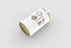 1-DOLLAR -  2019 CLASSIC 1-DOLLAR ORIGINAL ROLL (SPECIAL WRAPPING) -  2019 CANADIAN COINS