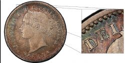 10-CENT -  1858 10-CENT MARKER (I) -  1858 CANADIAN COINS