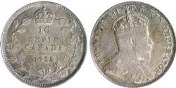 10-CENT -  1905 10-CENT -  1905 CANADIAN COINS