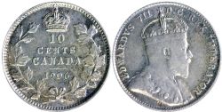 10-CENT -  1906 10-CENT -  1906 CANADIAN COINS