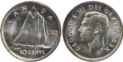 10-CENT -  1952 10-CENT -  1952 CANADIAN COINS