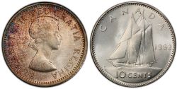 10-CENT -  1963 10-CENT -  1963 CANADIAN COINS