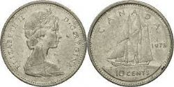 10-CENT -  1972 10-CENT -  1972 CANADIAN COINS