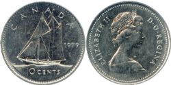 10-CENT -  1979 10-CENT -  1979 CANADIAN COINS