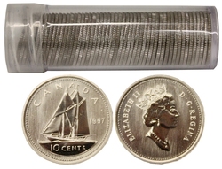 10-CENT -  1997 10-CENT - 50 COINS PACK - SPECIMEN (SP) -  1997 CANADIAN COINS