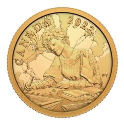 100 DOLLARS -  KATHLEEN “KIT” COLEMAN: PIONEER JOURNALIST -  2023 CANADIAN COINS 48